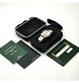 Rolex Datejust 36 steel - yellow gold silver fluted Oyster 2013 + papers