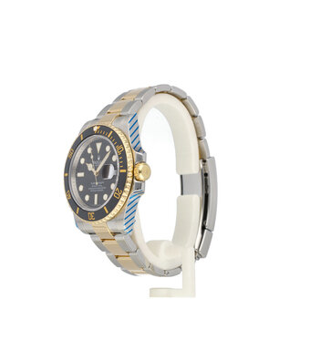 Rolex Submariner Date 40 steel - yellow gold black ceramic 2010 B+P | NEW ROLEX SERVICE
