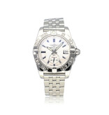Breitling Galactic  36 steel MOP - pearl 2014 B+P | BREITING SERVICED