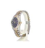 Rolex Datejust 36 steel - yellow gold blue matte Jubilee 64-serial - 1988