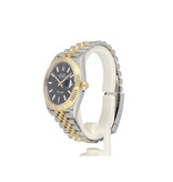 Rolex Datejust 41 steel - yellow gold black fluted Jubilee 2019 B+P | NEW ROLEX SERVICE