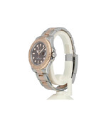 Rolex Yacht-master 37 steel - rose gold brown / choco medium 2021 box + papers
