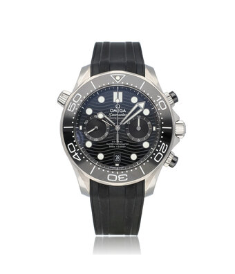 Omega Seamaster Diver 300M Co-Axial Master Chronometer 44 steel black 2023 box + papers