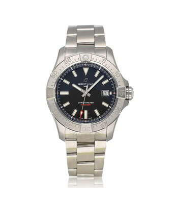 Breitling Avenger Automatic 42 steel black date 2024 box + papers