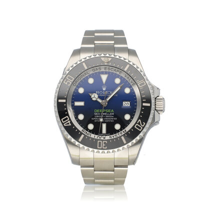 Sea-Dweller Deepsea 44 deep blue - D-blue - Cameron 2017 + papers | NEW ROLEX SERVICE
