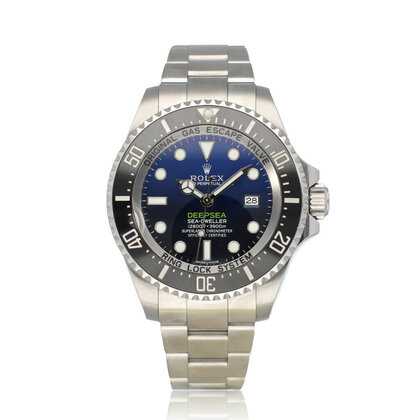 Sea-Dweller Deepsea 44 steel deep blue James Cameron 2016 B+P | NEW ROLEX SERVICE