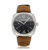 Panerai Radiomir 10 Days GMT 47 steel black 2013 B+P | NEW PANERAI SERVICE INCL. STRAP