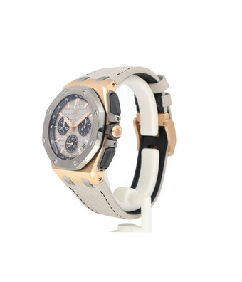 Audemars Piguet Royal Oak Offshore Chronograph 43 rose gold titanium grey 2024 box + papers