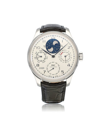IWC Portugieser Perpetual Calendar 44 Portuguese platinum limited edit. 2021 B+P | NEW IWC SER