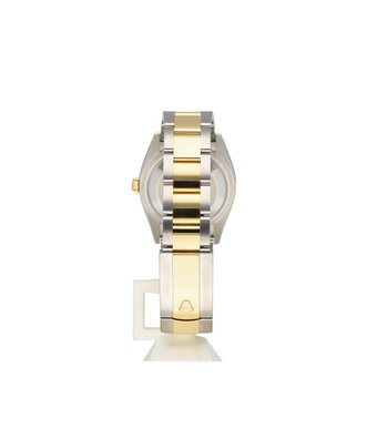 Rolex Datejust 36 steel - yellow gold fluted champagne Oyster 2019 B+P | NEW ROLEX SERVICE