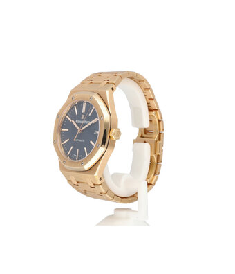 Audemars Piguet Royal Oak  41 rose gold blue 2016 box + papers