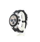 Aluminium Chronograph  40 titanium white black rubber 2022 box + papers