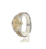Rolex Datejust 36 steel gold champagne Jubilee 1986 + papers