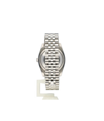 Rolex Datejust 36 steel - white gold black index roulette date Jubilee D-serial - 2005