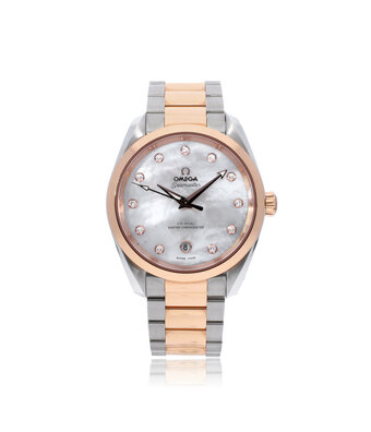 Omega Seamaster Aqua Terra 150M 38 steel - rose gold diamond NEW / UNWORN 2025 box + papers