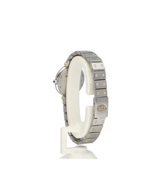 Cartier Santos Ronde Vendome 24 steel - yellow gold silver roman 1988 B+P | EXTRA BRACELET