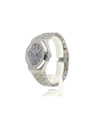 Audemars Piguet Royal Oak  37 steel grey medium 2021 box + papers