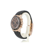 Rolex Daytona  40 rose gold choco / brown rubber - Oysterflex 2022 box + papers