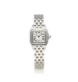 Cartier Panthère de Cartier  SM steel - white roman SM - small - 2022 box + papers
