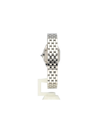 Cartier Panthère de Cartier  SM steel - white roman SM - small - 2022 box + papers