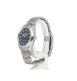 Rolex Explorer  36 steel black Oyster 2023 + papers