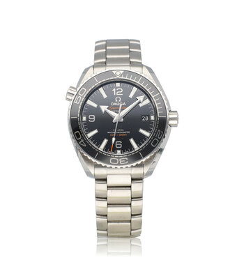 Omega Seamaster Planet Ocean 600M Co-Axial Master Chronometer 40 steel black ceramic 2024 box +