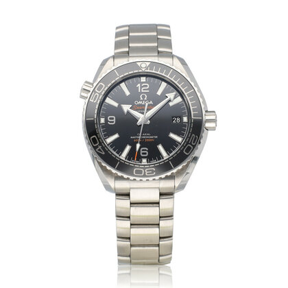 Seamaster Planet Ocean 600M Co-Axial Master Chronometer 40 steel black ceramic 2024 box +