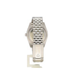 Rolex Datejust 41 steel - white gold black fluted Jubilee 2020 box + papers