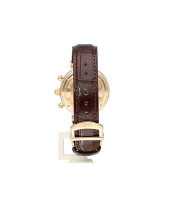 IWC Da Vinci Perpetual Chronograph  rose gold alligator + box | NEW IWC SERVICE