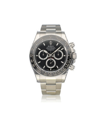 Rolex Daytona  40 steel black ceramic 2024 box + papers