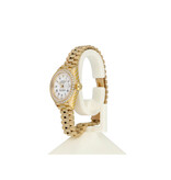 Rolex Lady-Datejust 26 gold President porcelain white factory dia dial + bezel 1989 | NEW ROLEX