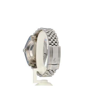 Rolex Datejust II 41 steel rhodium - slate - grey fluted Jubilee 2019 B+P | NEW ROLEX SERVICE