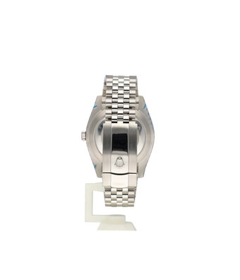 Rolex Datejust II 41 steel rhodium - slate - grey fluted Jubilee 2019 B+P | NEW ROLEX SERVICE