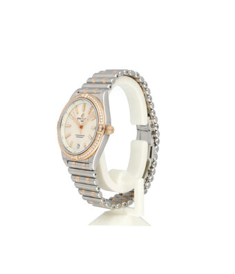 Breitling Chronomat  36 steel gold factory diamond 2020 box + papers
