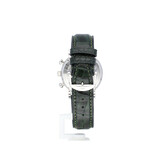 IWC Portofino Chronograph 39 steel green leather strap 2024 D+P