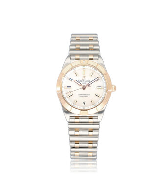 Breitling Chronomat  32 steel rose gold MOP 2024 box + papers