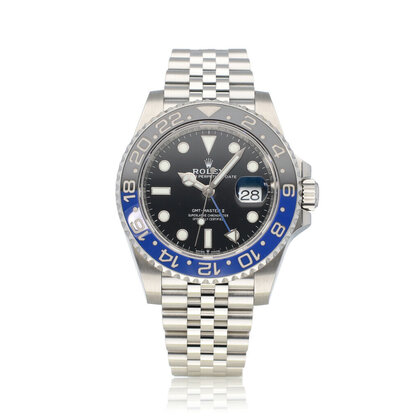 GMT-Master II 40 steel batman - batgirl blue Jubilee 2020 B+P | NEW ROLEX SERVICE
