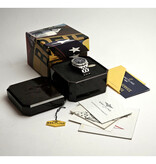 Breitling Chronomat P.A.N  Frecce Tricolori 39 steel black 1999 Limited B+P | NEW BREITLING SERVICE