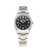 Rolex Explorer  36 steel black 2023 + papers