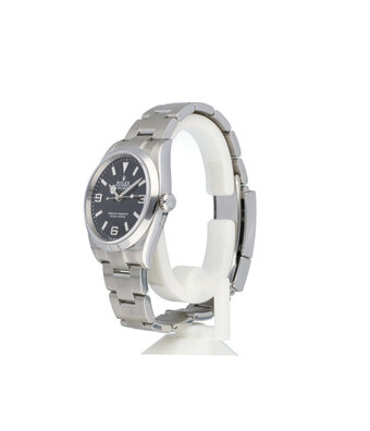 Rolex Explorer  36 steel black 2023 + papers