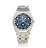 Audemars Piguet Royal Oak Perpetual Calendar 41 steel blue 2019 box + papers
