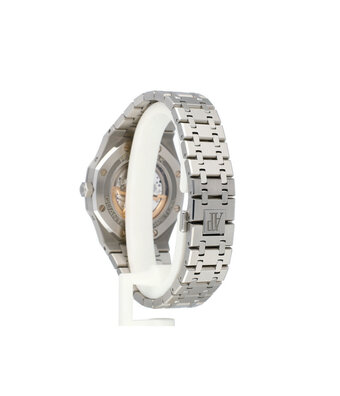 Audemars Piguet Royal Oak Perpetual Calendar 41 steel blue 2019 box + papers