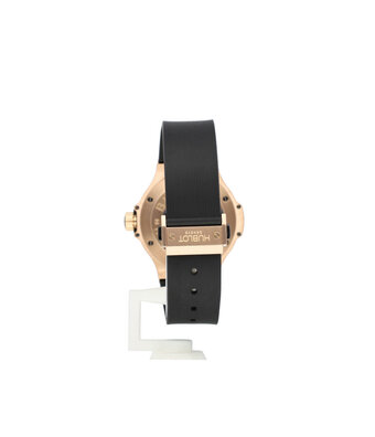 Hublot Big Bang Gold Diamonds 38 rose gold factory diamond bezel 2010 + papers