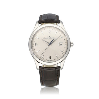 Master Control Date 39 steel silver | ref. Q1548420