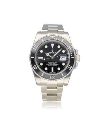 Rolex Submariner Date 40 steel black ceramic + box | NEW ROLEX SERVICE