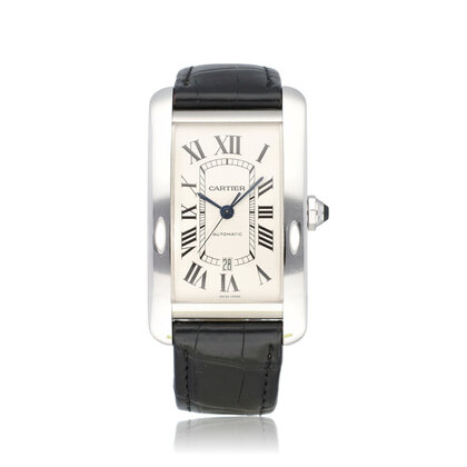 Tank Américaine  XL white gold | NEW CARTIER SERVICE