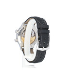 Patek Philippe Grand Complications Alarm Travel Time  platinum black leather | 21% VAT DEDUCTIBLE