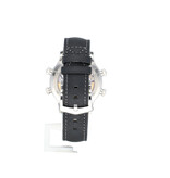 Patek Philippe Grand Complications Alarm Travel Time  platinum black leather | 21% VAT DEDUCTIBLE