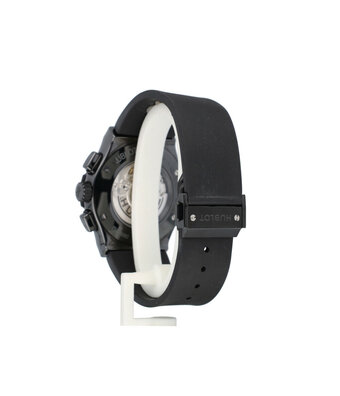 Hublot Classic Fusion Aero Black Magic Chrono 45 ceramic skeleton black + box