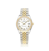 Rolex Datejust 31 steel gold white roman Jubilee 2020 box + papers